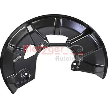 Brzdový systém Ochranný plech proti rozstřikování, brzdový kotouč METZGER 6115429