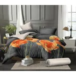 SVITAP sleep well Povlečení mikroflanel Vlčí máky 140x200, 70x90 cm