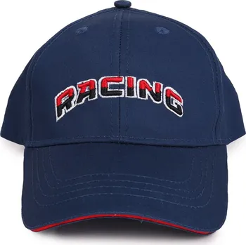 Kšiltovka Kšiltovka bejsbolka chlapecká RACING tmavě modrá 50-54 YOCLUB