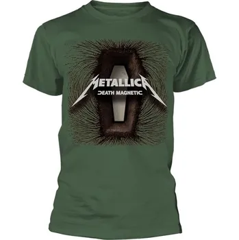 Pánské tričko Metallica Tričko Death Magnetic Unisex Green L