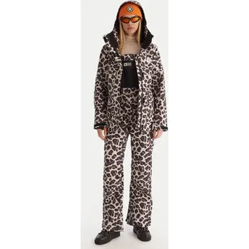 DC Shoes Lyžařské kalhoty Valiant BIB ADJTP03030 Béžová Regular Fit L