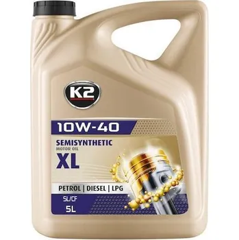Motorový olej Polosyntetický motorový olej K2 5 l 10W-40