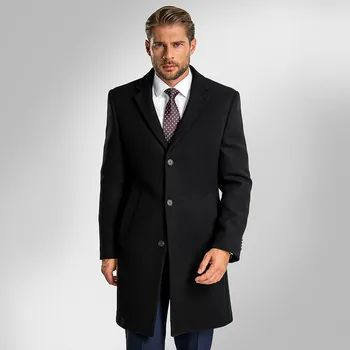 Pánský zimní kabát Pánský kabát BANDI, model TAILORED MARCOLO Nero