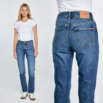 Dámské džíny BIG STAR Dámské džíny rovného střihu tmavě modré Charlotte 570 W34 L30