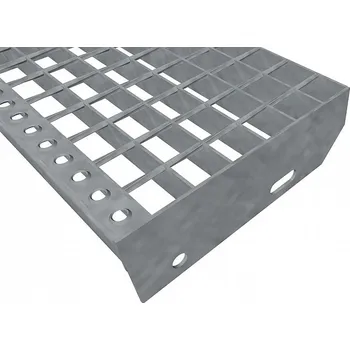 Schodiště Schodišťové stupně SP-34/38-30/2 - ocel-zinkovaná - 700x270