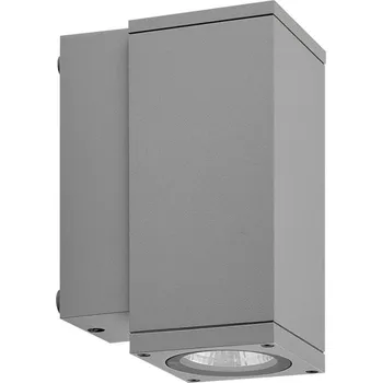 Nástěnné svítidlo Deko-Light nástěnné přisazené svítidlo - ShoreLine Pro hranaté, 6 W, DIM, 3000/4000 K, světlešedá 731205