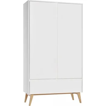 Šatní skříň Dvoudveřová šatní skříň 2D Pinio Swing - bílá