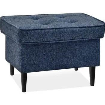 Taburet MPT Podnožka Malmo - šedomodrá Cenová skupina: Odstín dřeva nožičky