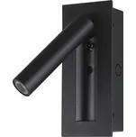 V-TAC VT-88061-B 239996 lampička na noční stolek LED LED 2 W teplá bílá Energetická třída (EEK2021): G (A - G) Just Blac