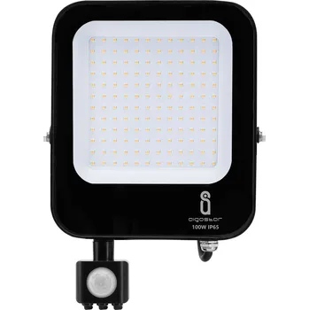 LED reflektor SLIM 100W halogen 4000K se senzorem