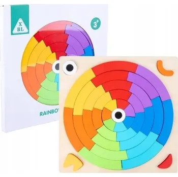 ostatní stavebnice Duhová kreativní skládačka stavebnice puzzle hračka vzdělávací
