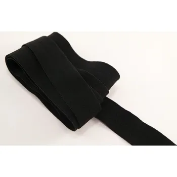 Lemovací pruženka - černá matná - šířka 2 cm