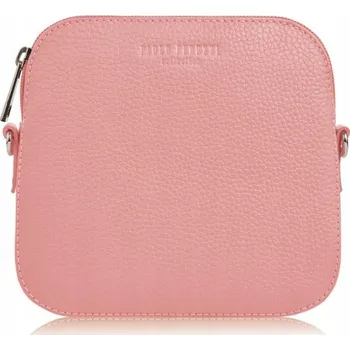Paolo Peruzzi kabelka kabelka přes rameno z pravé kůže růžová