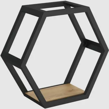 police Wersal Nástěnná police Willo - dub artisan