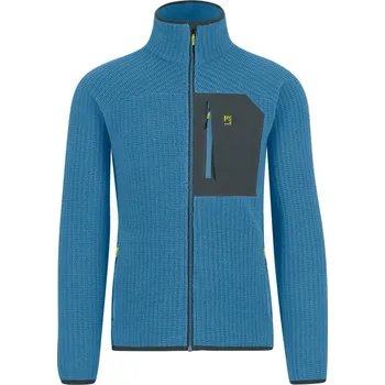 Pánská mikina KARPOS Rocchetta Evo Fleece, Deep Water/Woodl.Gray velikost: L