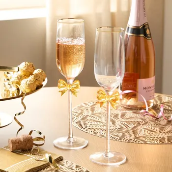 Sklenice 2 sklenice na šampaňské šampaňské