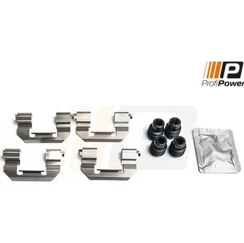 Přislušenství brzdového systému Sada příslušenství, obložení kotoučové brzdy ProfiPower 9B1151