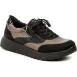 Remonte D2V02-04 černo bronzové dámské nadměrné polobotky EU 45 + DÁREK + Doprava ZDARMA