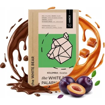 Káva Arabica The White Bear Columbia Excelso Káva 1000 g