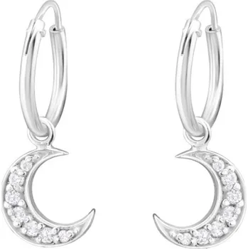 Náušnice Majya Stříbrné náušnice MĚSÍC Ag/; ≤0,55 g 11933