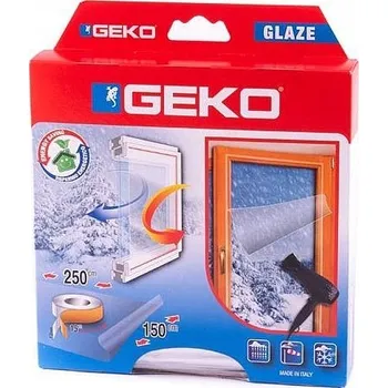 Okenní fólie Geko Izolační Fólie na okna 150 x 250 cm Průhledná