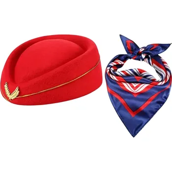 Karnevalový kostým dovoz Sada letuška Barva: Červená