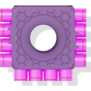 rozdělovač topení Rozdělovač třístranný jednokanálový 12x75/160-160, MAX-VENT