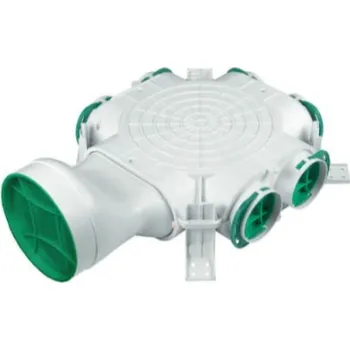 rozdělovač topení Rozdělovač Awenta PRO trojstranný jednoradový 6x90/160