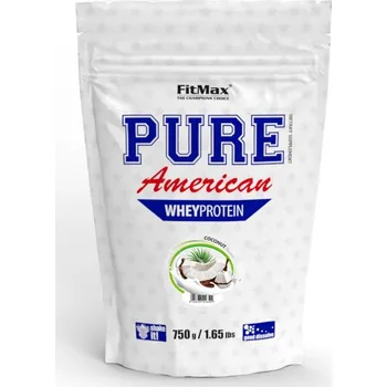 Protein FITMAX PURE AMERICAN WHEY DOPLNĚK STRAVY PROTEIN WPC 750g PŘÍCHUŤ: KOKOS