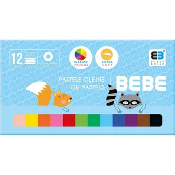Kresba OLEJOVÉ PASTELKY 12 BAREV B&B THICK INTERDRUK