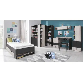 Dětský pokoj Meblar Dětský pokoj Planet F s postelí 90 x 200 cm Cenová skupina: Odstín dřeva