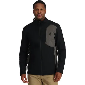 Pánská móda Svetr Spyder Bandit Jacket Black 38A485324-BLK 25/26