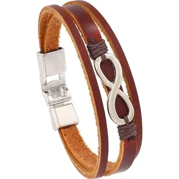 Náramek Predator Q1 Nekonečno náramek kožený 25 cm