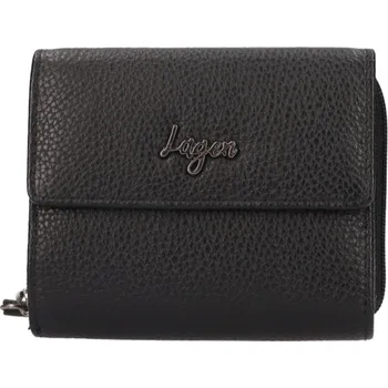 Peněženka Dámská kožená peněženka Lagen LG003 černá
