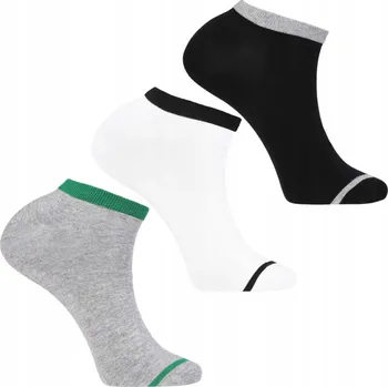 Pánské ponožky Pánské ponožky kotníkové ponožky 3-balení bavlna tenké pohodlné léto 43-45