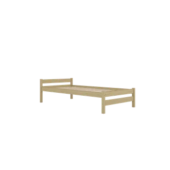 Postel Postel Alex 80 x 160 cm z borovicového masivu Výběr matrace: Bez matrace