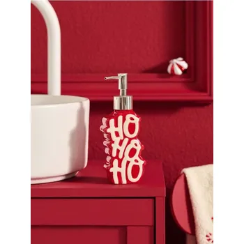 Dávkovač mýdla Sinsay - Dávkovač na mýdlo s vánočním motivem - červená - 690GN-33X - 690GN-33X-ONE