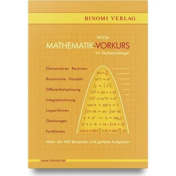 Přírodní věda Mathematik-Vorkurs für Studienanfänger - Wille, Detlef
