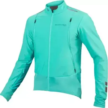 Cyklistická bunda Endura Pro SL 3-Season pánská bunda modrá aqua vel. M