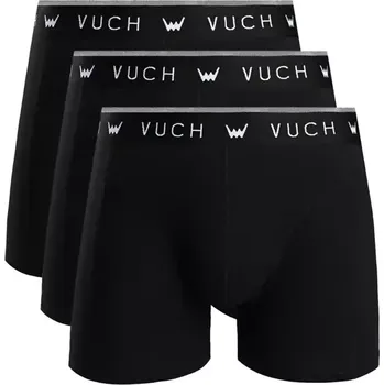 Boxerky Pánské boxerky Vuch Declan 3pack velikost S černá