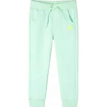 Chlapecké kalhoty vidaXL Dětské tepláky jasně 104 [11915] Barva: Zelená