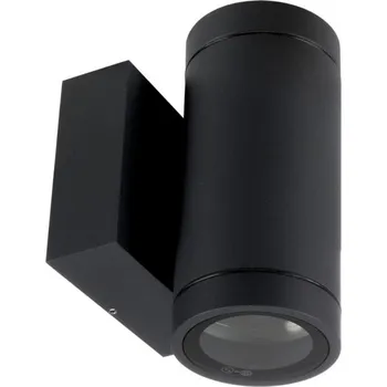 Nástěnné svítidlo Deko-Light nástěnné přisazené svítidlo - ShoreLine Pro kulaté Up+Down, 2x max. 7,5 W GU10, tmavěšedá 731215