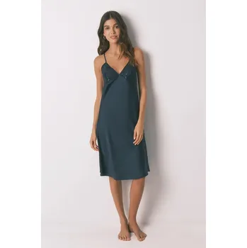 Dámská noční košile Noční košile women'secret dámská, tmavomodrá barva, 3412913 59X, vel. XS