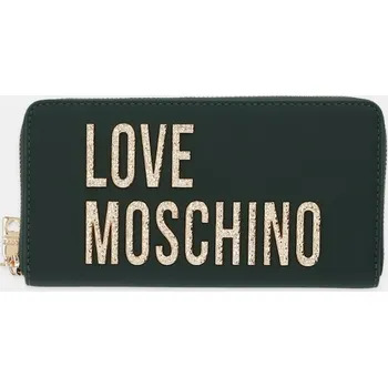 Peněženka Peněženka Love Moschino dámská, zelená barva, JC5692PP0NKD085A 79X, vel. ONE SIZE