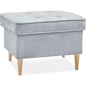 Taburet MPT Podnožka Malmo - světle šedá Cenová skupina: Odstín dřeva nožičky