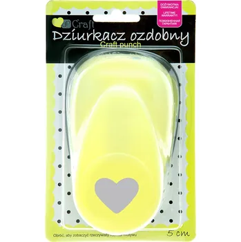 Děrovačka dp Craft Děrovačka na papír 5cm srdce 1