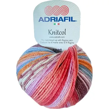 Příze Adriafil Knitcol 96 (Samovzorující merino příze Knitcol 96 Multi fragola)
