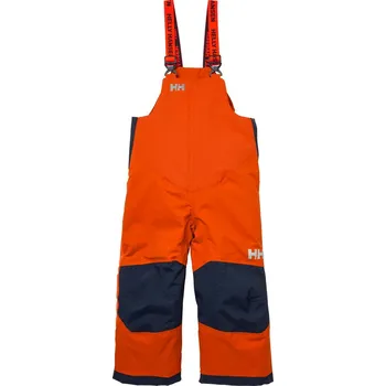 Dívčí kalhoty Dětské zimní kalhoty Helly Hansen K Rider 2 ins bib rostoucí - neon orange 278 velikost 122