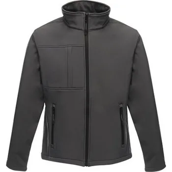 Pánská softshellová bunda Regatta Pánská softshellová bunda TRA688 Seal Grey-Black 3XL
