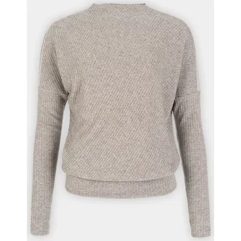 Dámský svetr SVETR S KAMÍNKY AXELLO BÉŽOVOŠEDÁ 39204 Velikost: 40